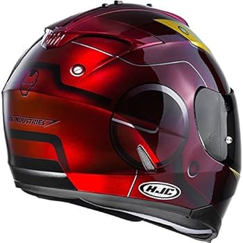 HJC IS-17 アイアンマン フルフェイスヘルメット　サイズM HJC IS-17 Iron Man Helmet Review at RevZilla.com - YouTube